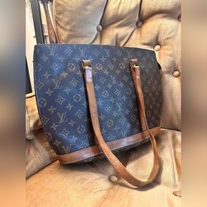 LOUIS VUITTON Babylone Shoulder Tote Bag Monogram